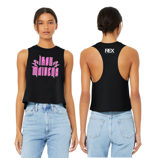 Iron Maiden Ladies Cropped Tank