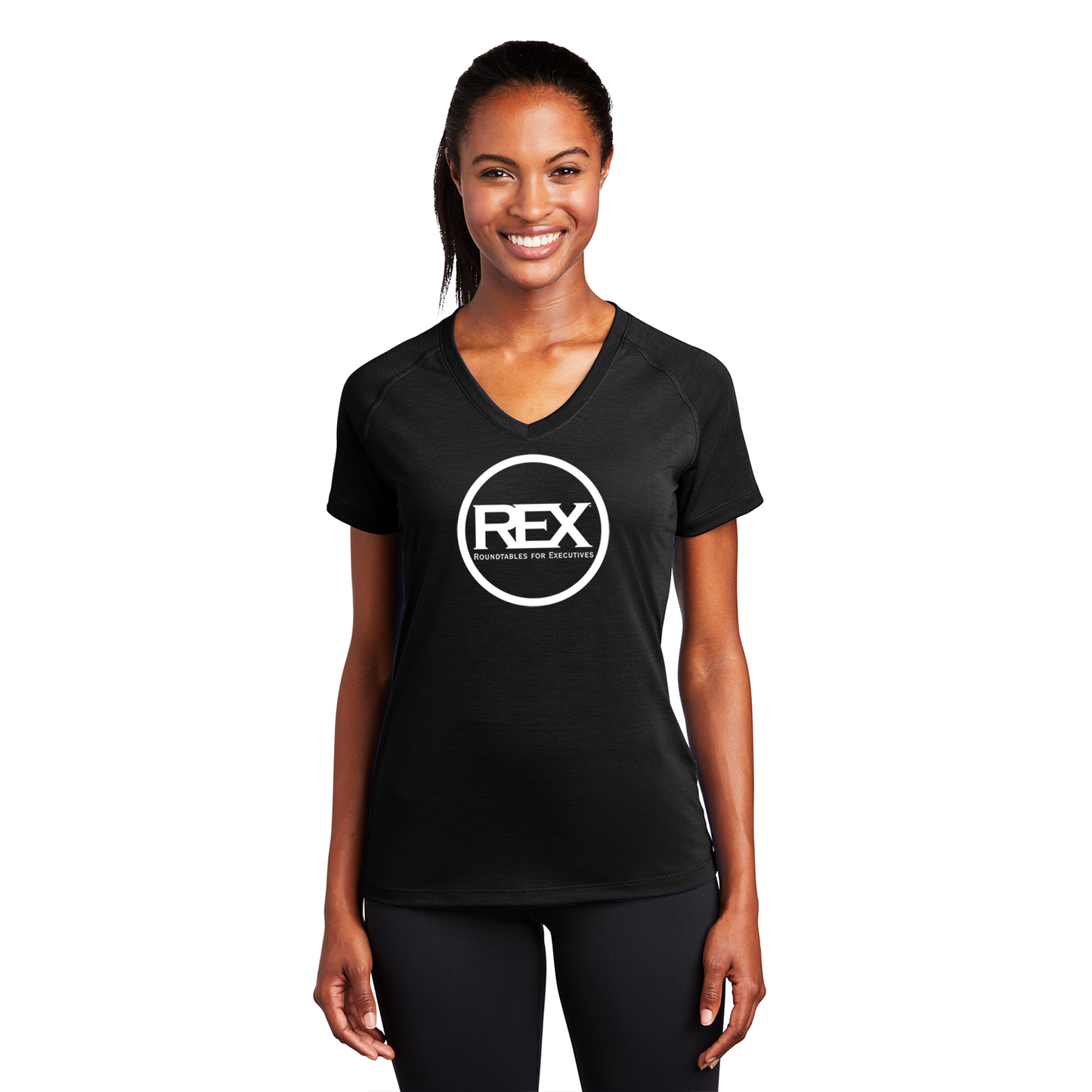 Sport-Tek Ladies Performance V-Neck